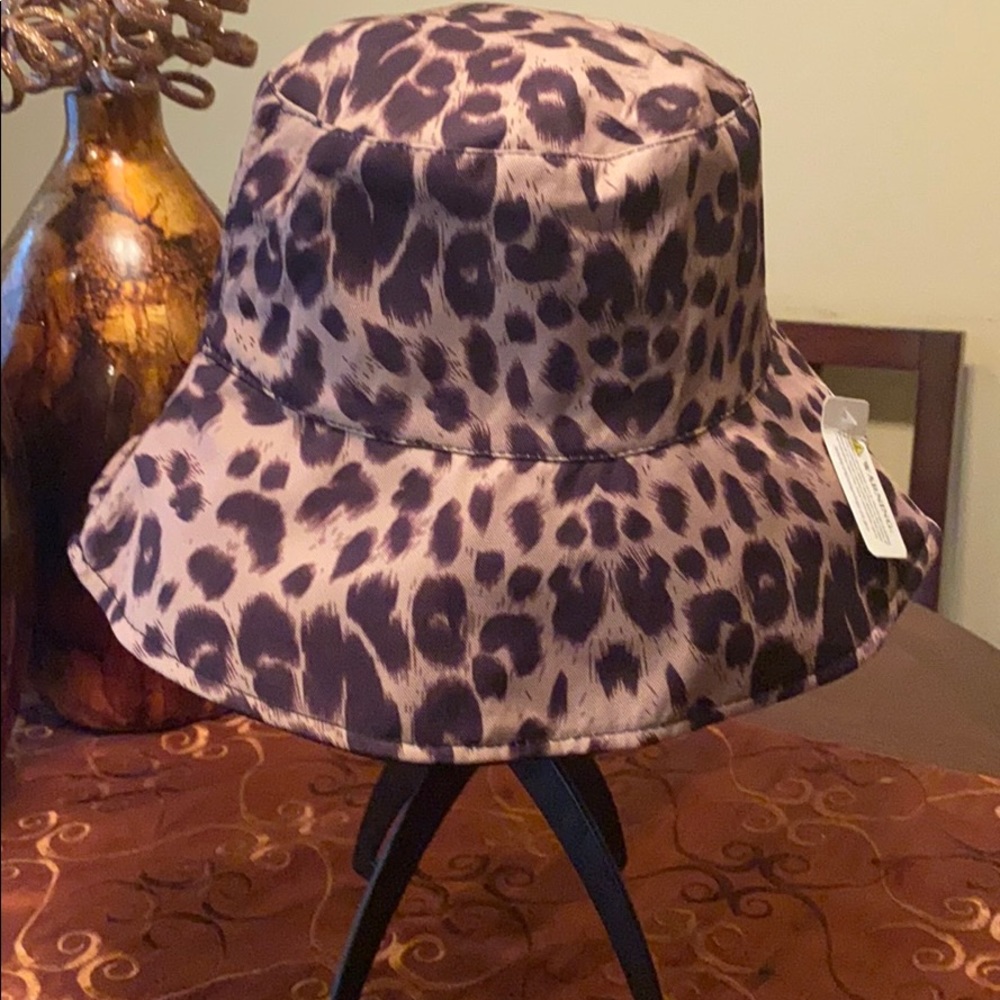 Leopard Print Bucket Hat